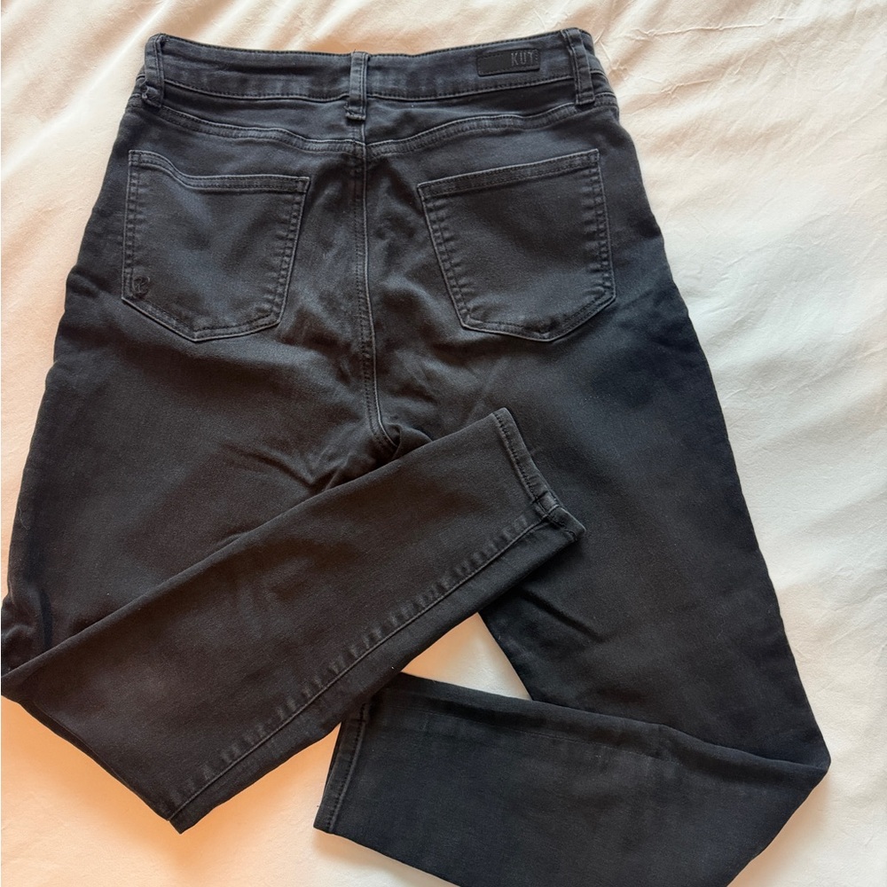 Kut from the Kloth Women's Dark Gray Skinny Jeans